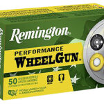 Remington Ammunition 22281 Performance WheelGun 38 Special 158 gr Lead Round Nose 50 Per Box/ 10 Cs | Elite Firearms