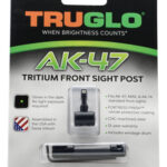 TruGlo TG231AK1 Tritium Rifle Front Sight  Black-Green with White Outline  for AK-47, AKM, AK-74 | Elite Firearms
