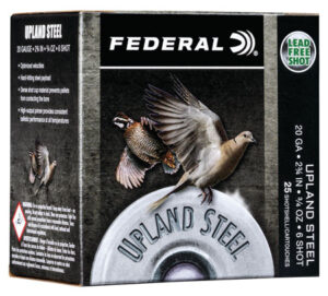 Federal USH206 Upland Field & Range 20 Gauge 2.75" 3/4 oz 6 Shot 25 Per Box/ 10 Cs