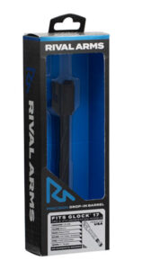 Rival Arms RA20G102A Precision Drop-In Barrel 9mm Luger 4.49" Black PVD Finish 416R Stainless Steel Material with Fluting & Treading for Glock 17 Gen3-4 | Elite Firearms