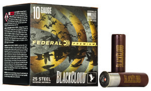 Federal PWBX107BB Black Cloud FS 10 Gauge 3.50" 1 5/8 oz BB Shot 25 Per Box/ 10 Cs | Elite Firearms
