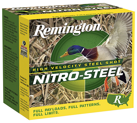 Remington Ammunition 20650 Nitro-Steel High Velocity 12 Gauge 2.75" 1 1/4 oz BB Shot 25 Per Box/ 10 Cs | Elite Firearms