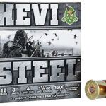 HEVI-Shot HS60004 HEVI-Steel 12 Gauge 3" 1 1/4 oz 4 Shot 25 Per Box/ 10 Cs