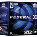 Federal TGS28218 Top Gun 28 Gauge 2.75" 3/4 oz 8 Shot 25 Per Box/ 10 Cs