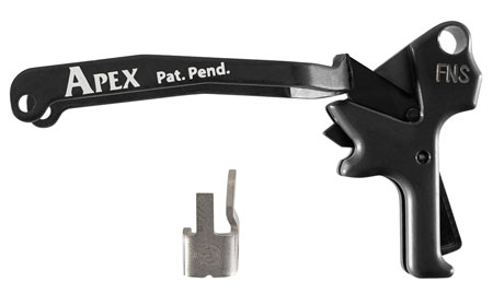 Apex Tactical 119114 Action Enhancement Kit Black Drop-In Trigger, Fits FN FNS/FNS Longslide | Elite Firearms