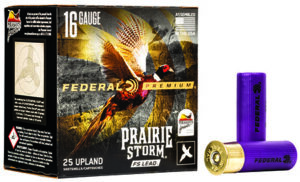 Federal PFX164FS5 Premium Prairie Storm FS 16 Gauge 2.75" 1 1/8 oz 5 Shot 25 Per Box/ 10 Cs | Elite Firearms