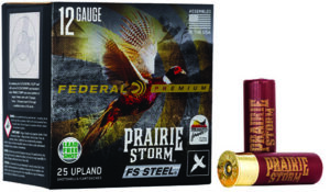 Federal PFSX143FS3 Premium Prairie Storm FS 12 Gauge 3" 1 1/8 oz 3 Shot 25 Per Box/ 10 Cs