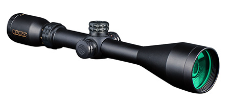 Konus 7294 KonusPro Hunting Matte Black 3-9x50mm 1" Tube Dual Illuminated (Blue/Red) Engraved 30/30 Floating Cross Reticle | Elite Firearms