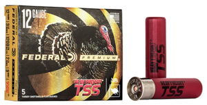 Federal PTSSX191F9 Premium Turkey Heavyweight TSS 12 Gauge 3.50" 2 1/4 oz Tungsten 9 Shot 5 Per Box/ 50 Cs | Elite Firearms