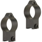 Talley 22CZRL Rimfire Rings Black CZ 452 European/455/457/512/513 1" Low | Elite Firearms
