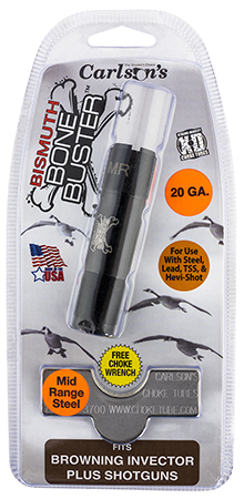 Carlson's Choke Tubes 09214 Bismuth Bone Buster Browning Invector-Plus 20 Gauge Mid-Range 17-4 Stainless Steel | Elite Firearms