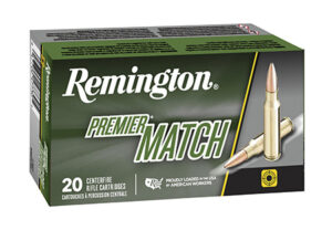 Remington Ammunition 21201 Premier Match 224 Valkyrie 90 gr Sierra MatchKing BTHP 20 Per Box/ 10 Cs | Elite Firearms