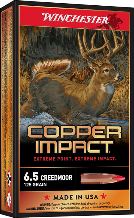 Winchester 6.5 Creedmoor 125gr Brass – 20rd