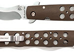 Cold Steel CS-26SXK6 Ti-Lite 6" Folding Plain Kris AUS 10A Steel Blade/ Black Griv-Ex Handle | Elite Firearms