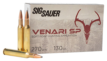 Sig-Sauer .270 Winchester 130gr Brass – 20rd