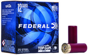 Federal TG1477 Top Gun Steel 12 Gauge 2.75" 1 1/8 oz 7 Shot 25 Per Box/ 10 Cs | Elite Firearms