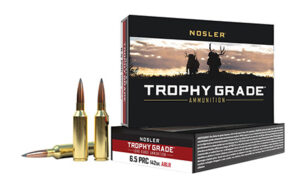 Nosler 61232 Trophy Grade Long-Range 6.5 PRC 142 gr Nosler Spitzer AccuBond Long Range 20 Per Box/ 10 Cs | Elite Firearms