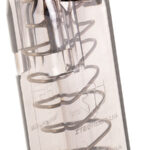 ETS Group SMKGLK26 Pistol Mags  10rd Standard 9mm Luger Compatible w/ Glock 26 Smoke Polymer