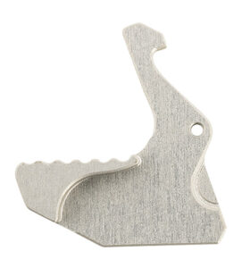 Rise Armament RA212GISLVR Extended Charging Handle Latch Silver Aluminum fits Mil-Spec AR Charging Handles | Elite Firearms