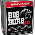 Winchester Ammo X10MMBB Big Bore  10mm Auto 200 gr Semi Jacketed Hollow Point 20 Per Box/ 10 Cs | Elite Firearms