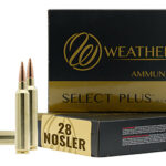 Weatherby F28NOS150SCO Select Plus 28 Nosler 150 gr 20 Per Box/ 10 Cs | Elite Firearms