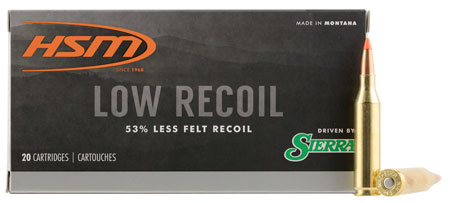 HSM 24318N Low Recoil 243 Win 85 gr Orange Polymer Tip 20 Per Box/ 25 Cs | Elite Firearms