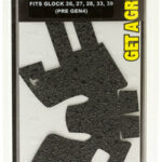 Talon Grips 105R Adhesive Grip Compatible w/Glock 26/27/28/33/39 Gen3, Black Textured Rubber