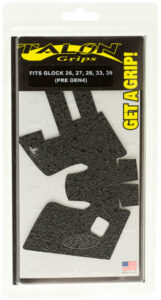 Talon Grips 105R Adhesive Grip Compatible w/Glock 26/27/28/33/39 Gen3, Black Textured Rubber