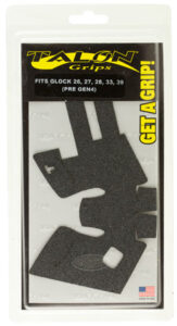 Talon Grips 105G Adhesive Grip Compatible w/Glock 26/27/28/33/39 Gen3, Black Textured Granulate