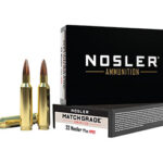 Nosler 60016 Match Grade 22 Nosler 77 gr Custom Competition Hollow Point Boat Tail 20 Per Box/ 10 Cs | Elite Firearms