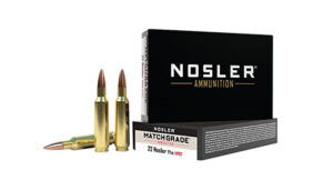 Nosler 60016 Match Grade 22 Nosler 77 gr Custom Competition Hollow Point Boat Tail 20 Per Box/ 10 Cs | Elite Firearms