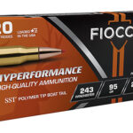 Fiocchi 243HSB Hyperformance  243 Win 95 gr Super Shock Tip 20 Per Box/ 10 Cs | Elite Firearms