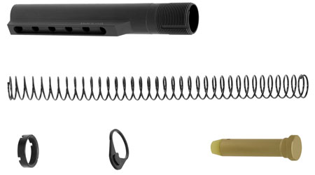 UTG Pro TLU001-KIT Receiver Extension Kit Mil-Spec AR-15 6 position Black Hardcoat Anodized Aluminum Rifle | Elite Firearms