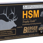 HSM 65CREEDMOOR140VLD Trophy Gold Extended Range 6.5 Creedmoor 140 gr Berger Hybrid Tactical Open Tip Match 20 Per Box/ 25 Cs | Elite Firearms