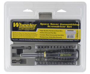 Wheeler 664507 Space-Saver Screwdriver Set Gray Steel 26 Pieces | Elite Firearms