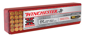 Winchester Ammo X22LRPP1 Super X 22 LR 40 gr Power Point Copper Plated 100 Per Box/ 20 Cs | Elite Firearms