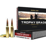 Nosler 60091 Trophy Grade Long-Range 6.5 Creedmoor 129 gr Nosler Spitzer AccuBond Long Range 20 Per Box/ 10 Cs | Elite Firearms