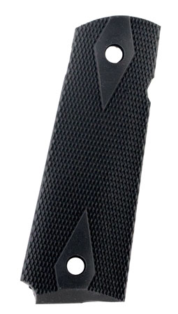 Pearce Grip PG19112 Side Panel Grips Double Diamond Checkering Black Rubber for 1911 Government | Elite Firearms