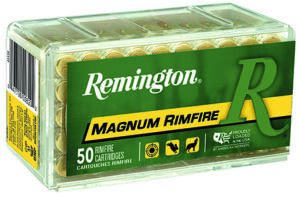 Remington Ammunition 21172 Magnum Rimfire 22 WMR 40 gr Pointed Soft Point 50 Per Box/ 40 Cs | Elite Firearms