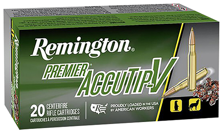 Remington Ammunition 29192 Premier Accutip-V 223 Rem 55 gr AccuTip V 20 Per Box/ 10 Cs | Elite Firearms