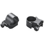 Weaver Mounts 48449 Detachable Top Mount Extension Rings Matte Black 1" Extra High | Elite Firearms