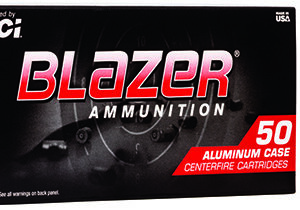 CCI 3505 Blazer Handgun 380 ACP 95 gr Total Metal Jacket 50 Per Box/ 20 Cs