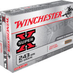Winchester Ammo X2431 Super X 243 Win 80 gr Jacketed Soft Point 20 Per Box/ 10 Cs | Elite Firearms