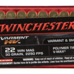Winchester Ammo S22M2PT Varmint HV 22 WMR 30 gr Hornady V Max 50 Per Box/ 20 Cs | Elite Firearms