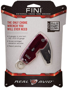 Real Avid AVCWT210 Fini Universal Choke Tube Wrench Stainless Steel Shotgun
