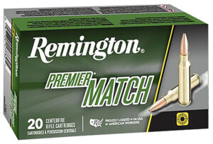 Remington Ammunition 21503 Premier Match 300 Blackout 125 gr Sierra MatchKing Open Tip Match 20 Per Box/ 10 Cs | Elite Firearms