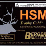 HSM 24395VLD Trophy Gold Extended Range 243 Win 95 gr Berger Hunting VLD Match 20 Per Box/ 25 Cs | Elite Firearms