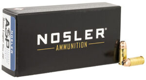 Nosler 51017 Assured Stopping Power Handgun 9mm Luger +P 115 gr Jacket Hollow Point 50 Per Box/ 10 Cs | Elite Firearms