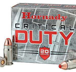 Hornady 90216 Critical Duty 9mm Luger +P 124 gr Hornady FlexLock 25 Per Box/ 10 Cs