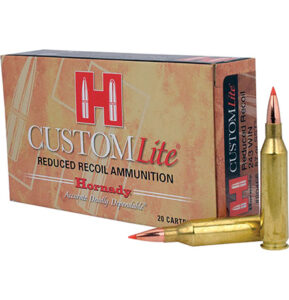 Hornady 80466 Custom Lite 243 Win 87 gr Super Shock Tip 20 Per Box/ 10 Cs | Elite Firearms
